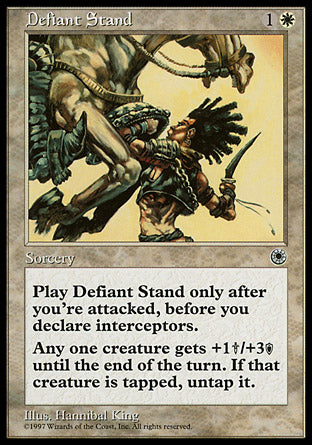 Defiant Stand (Portal) Light Play