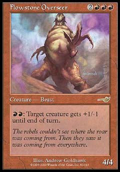 Flowstone Overseer (Nemesis) Medium Play Foil