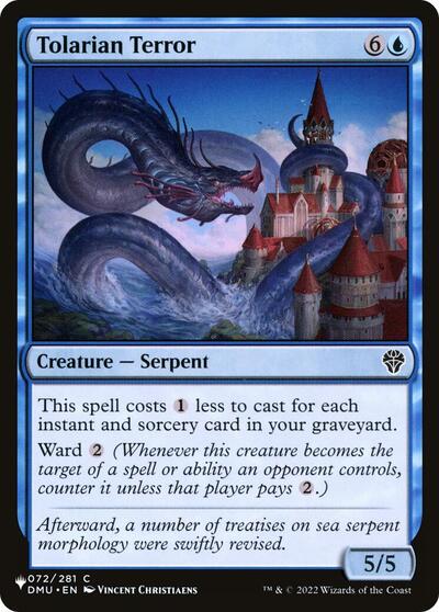 Tolarian Terror|1|0|0.00