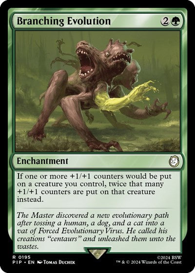 Branching Evolution (Universes Beyond: Fallout) Light Play Foil