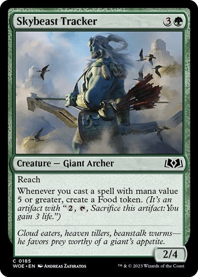Skybeast Tracker (Wilds of Eldraine) Light Play