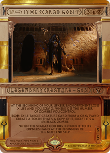 The Scarab God (Amonkhet Invocations) Medium Play Foil