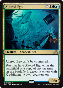 Altered Ego (Shadows Over Innistrad) Medium Play Foil