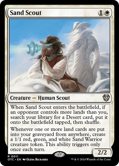 Sand Scout (Commander: Outlaws of Thunder Junction) Near Mint