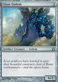 Glass Golem (Ravnica) Medium Play