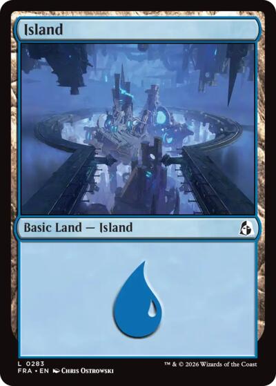 Island (0283) (Reality Fracture) Near Mint