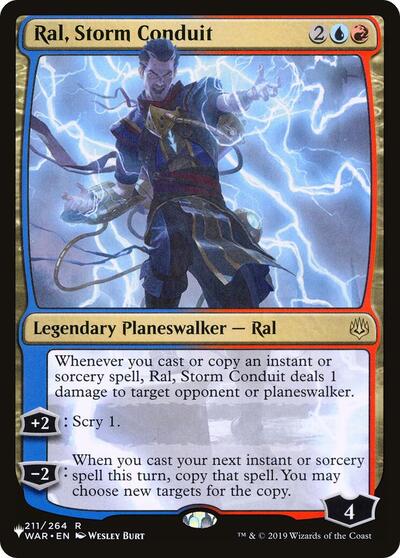 Ral, Storm Conduit (The List) Light Play