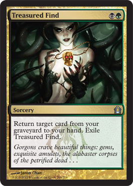 Treasured Find (Return to Ravnica) Medium Play Foil
