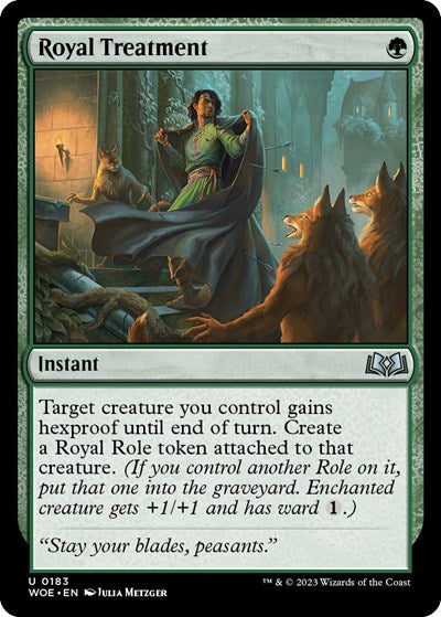 Royal Treatment (Wilds of Eldraine) Light Play