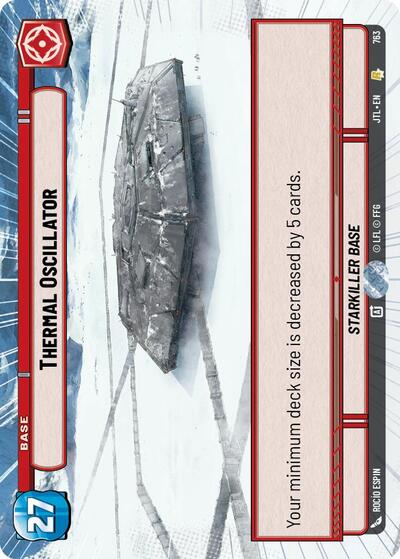 Thermal Oscillator (Hyperspace Foil) (Jump to Lightspeed) Near Mint Foil