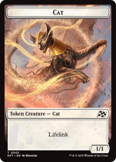 Cat   Thopter  0010  Double Sided Token|0|0|0.00