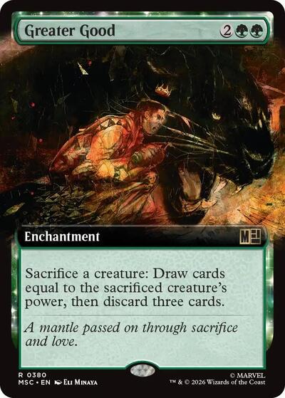 Greater Good  Extended Art|1|0|0.00