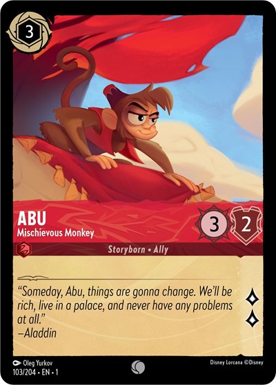 Abu (The First Chapter) Near Mint Cold Foil