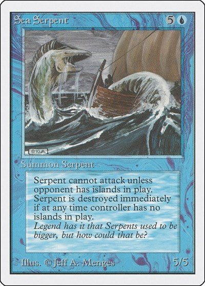 Sea Serpent (Unlimited) Near Mint
