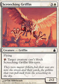 Screeching Griffin (Ravnica) Medium Play Foil