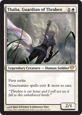 Thalia, Guardian of Thraben (Dark Ascension) Medium Play