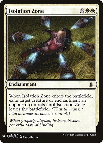 Isolation Zone (Mystery Booster) Near Mint