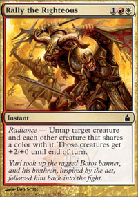 Rally the Righteous (Ravnica) Medium Play Foil