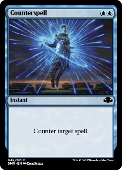 Counterspell (Dominaria Remastered) Damaged / Poor