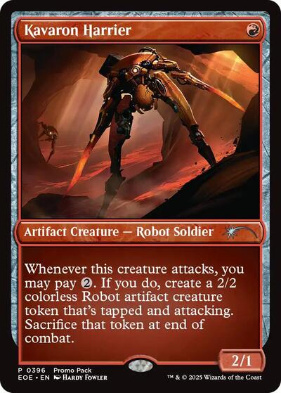 Kavaron Harrier (Promo Pack: Edge of Eternities) Near Mint Foil