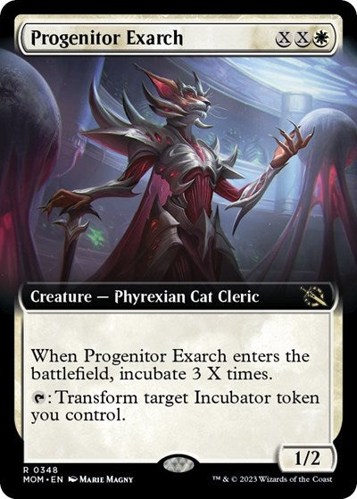 Progenitor Exarch (Extended Art) (March of the Machine) Near Mint Foil
