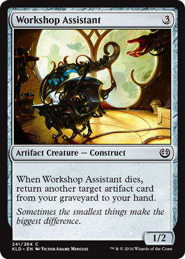 Workshop Assistant (Kaladesh) Medium Play Foil