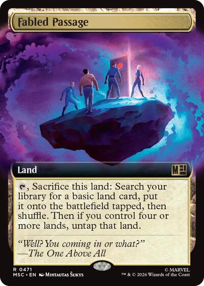 Fabled Passage  Extended Art|1|0|0.00