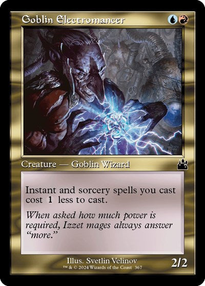 Goblin Electromancer  Retro Frame|1|0|0.00