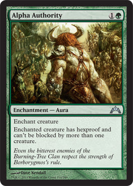 Alpha Authority (Gatecrash) Near Mint Foil