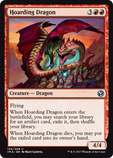 Hoarding Dragon (Iconic Masters) Light Play