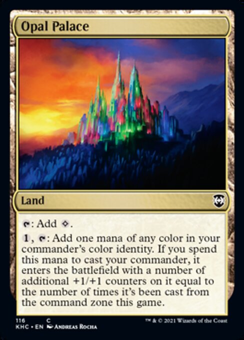 Opal Palace (Commander 2021 Kaldheim) Near Mint