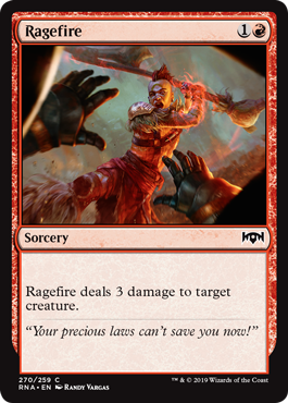 Ragefire (Ravnica Allegiance) Light Play