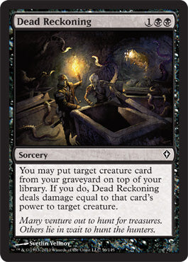 Dead Reckoning (Worldwake) Medium Play Foil
