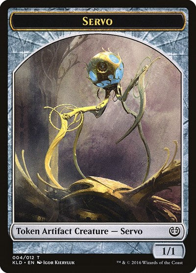 Servo Token (004) (Kaladesh) Light Play