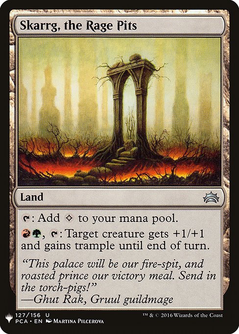 Skarrg, the Rage Pits (Mystery Booster) Medium Play