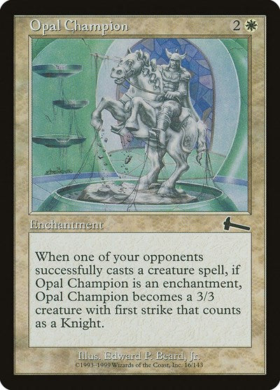 Opal Champion (Urza's Legacy) Near Mint