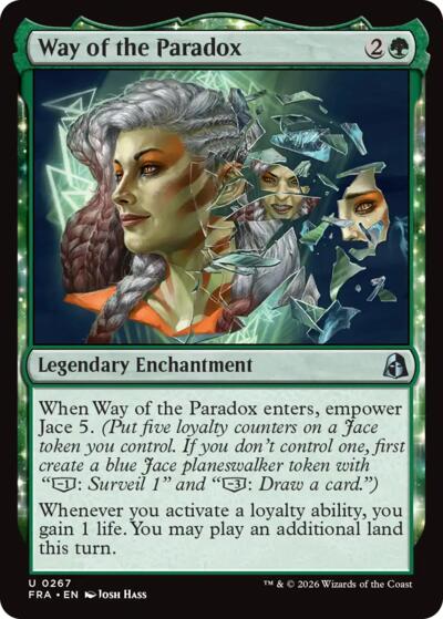 Way of the Paradox (Reality Fracture) Near Mint Foil