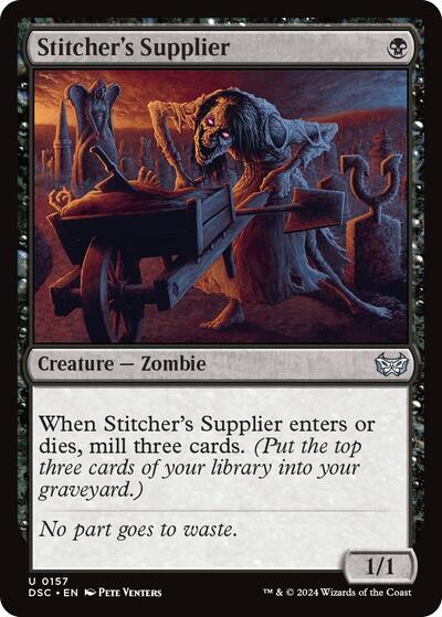 Stitcher's Supplier (Commander: Duskmourn: House of Horror) Light Play