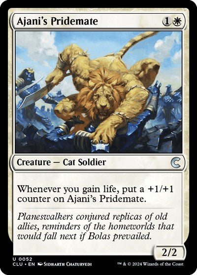 Ajani's Pridemate (Ravnica: Clue Edition) Medium Play