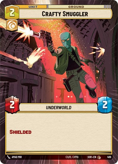 Crafty Smuggler (Hyperspace) (Spark of Rebellion) Near Mint