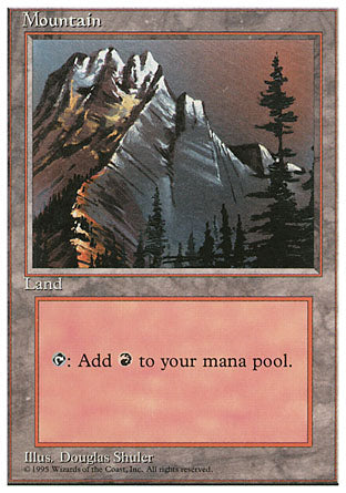 Mountain B (4th Edition) Light Play
