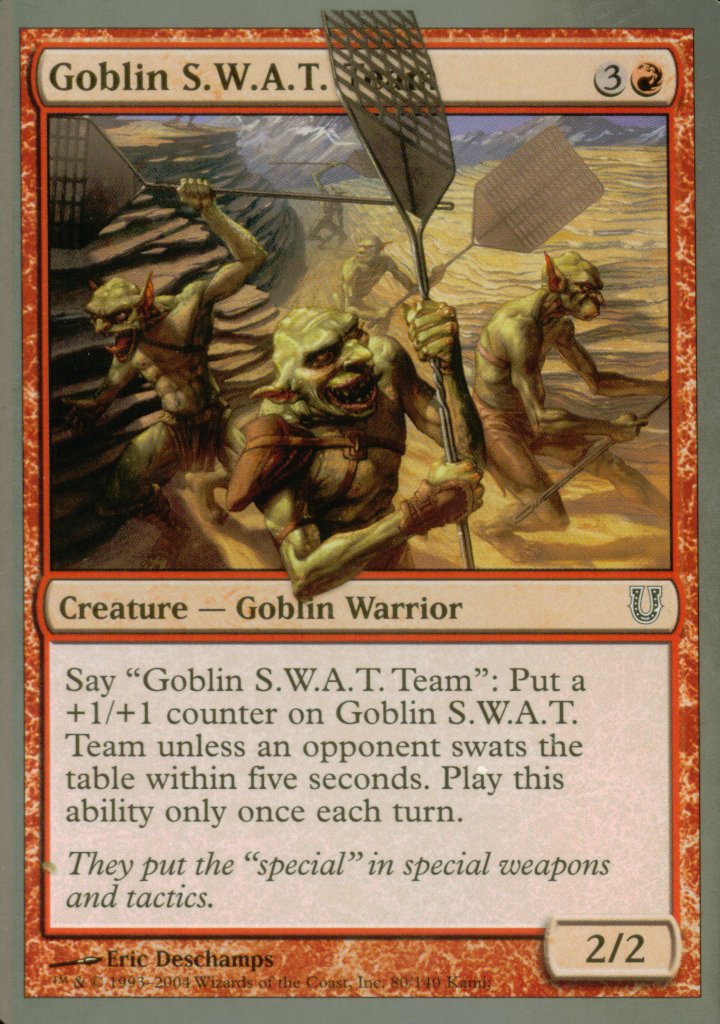 Goblin S.W.A.T. Team (Unhinged) Medium Play