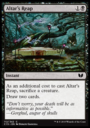 Altar's Reap (Commander 2015) Light Play