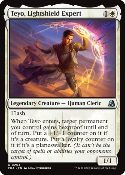 Teyo, Lightshield Expert (Reality Fracture) Near Mint Foil