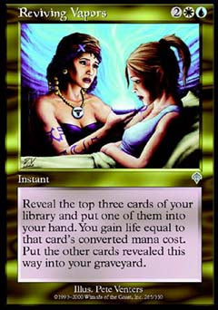 Reviving Vapors (Invasion) Near Mint Foil