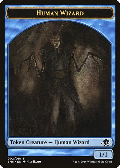 Human Wizard Token (Eldritch Moon) Near Mint