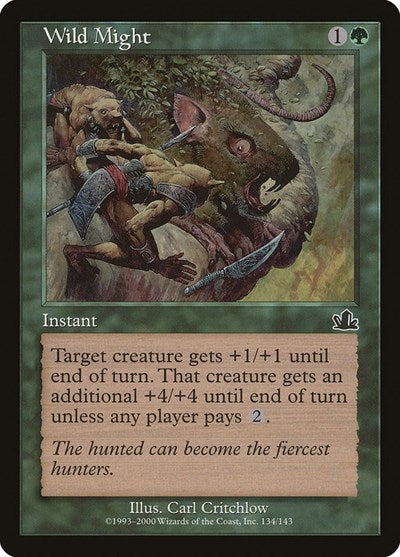 Wild Might (Prophecy) Medium Play