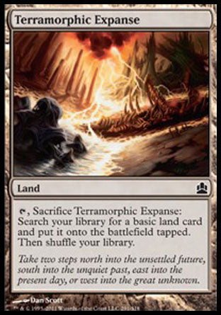 Terramorphic Expanse (Commander) Light Play