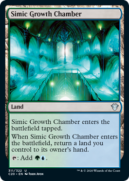 Simic Growth Chamber (Commander 2020 Ikoria) Light Play