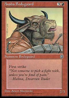 Anaba Bodyguard (2) (Homelands) Medium Play